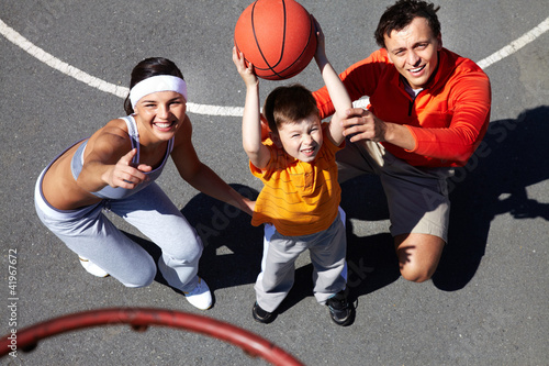 Photo: Basketball study Basketball study