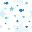 Summer seamless pattern