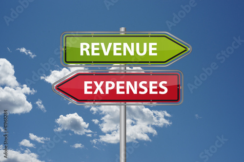 Photo: revenue vs. expenses revenue vs. expenses