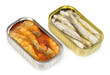 Sardinas en tomate y aceite.