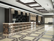 Modern lobby for hotel