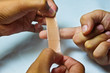 Medical Plaster to Finger