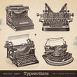 vintage typewriters