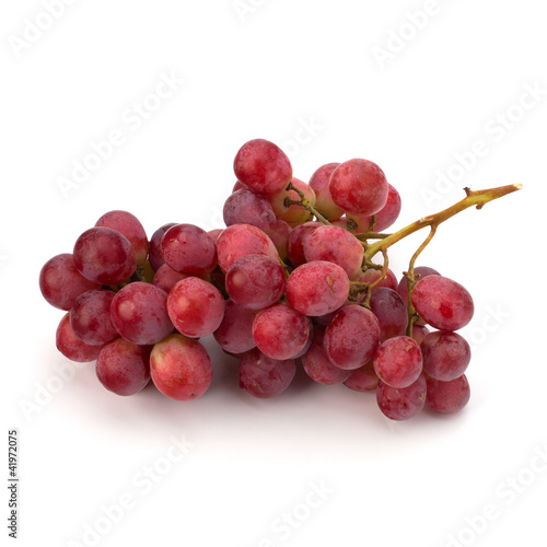 Foto: Perfect bunch of red grapes Perfect bunch of red grapes