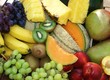 Früchte - Obst, man sieht das Fruchtfleisch