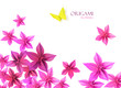Origami flowers