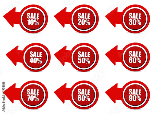 Illustration: Sale icon Sale icon