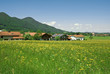 Landschaft in den bayerischen Alpen