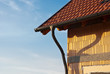 Haus Regenrinne Dach