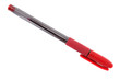 red pen isolated