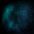 Illustration: Pixeled financial background on digital screen Pixeled financial background on digital screen