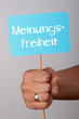 Photo: Meinungsfreiheit Meinungsfreiheit