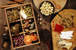 Chinese herbal medicine and flower tea
