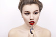 Photo: red lipstick red lipstick