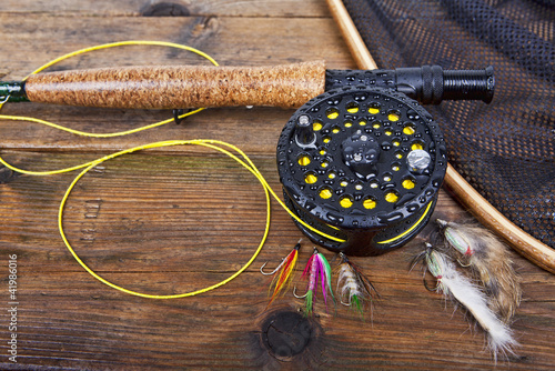 Photo: Fly fishing Fly fishing