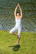Foto: Practicing yoga in nature Practicing yoga in nature