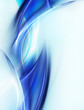 Elegant blue fractal background