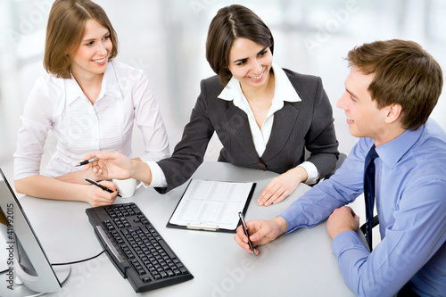 Photo: Business collegues Business collegues