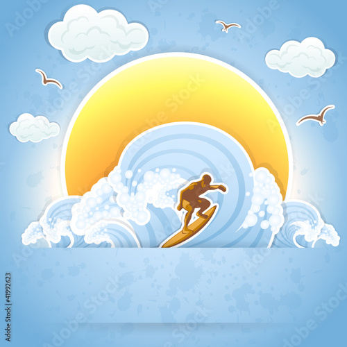 Vector: Surfing Surfing