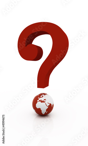 Illustration: world solution concept world solution concept
