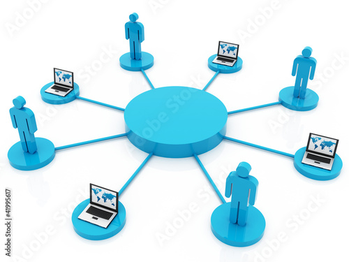 Illustration: global Business Network global Business Network