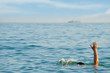 The drowning man