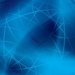 abstract blue vector background with shiny meridian lines