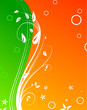 Vector: abstract floral background abstract floral background