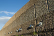 Retaining wall.