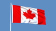 Canada Flag Waving