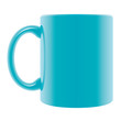 Tasse mit Henkel blau
