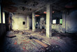 abandoned industrial building