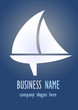 Business company logo yacht desing