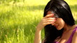 Video: Unhappy Depressed Woman Unhappy Depressed Woman