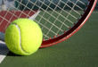 Photo: Tennis Ball and Racket Tennis Ball and Racket
