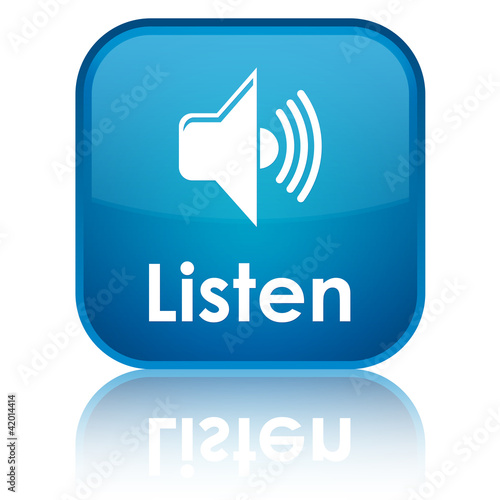 Photo: Listen blue button Listen blue button