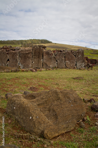 Photo: Ahu Vinapu, Rapa Nui. Ahu Vinapu, Rapa Nui.