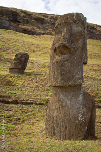 Photo: Rano Raraku, Rapa Nui. Rano Raraku, Rapa Nui.