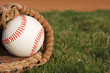 Baseball in a Glove