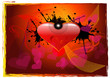 heart with beautiful background