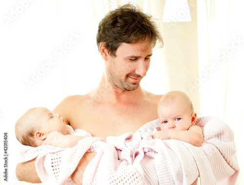 Photo: happy young father happy young father