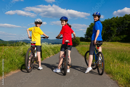 Photo: Family biking Family biking