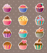 cup-cake stickers cup-cake stickers