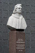 Monument to Honore de Balzac in Berdychiv, Ukraine