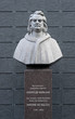 Monument to Honore de Balzac in Berdychiv, Ukraine