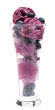 Heidelbeereis mit Beeren im Glas