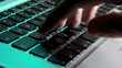 Video: fingers on a keyboard fingers on a keyboard