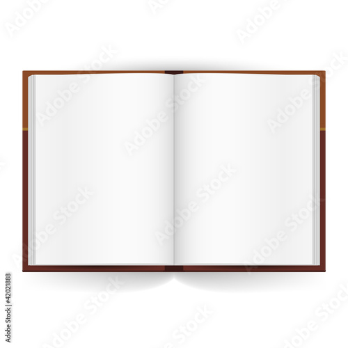 Vector: Open book Open book