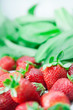 Erdbeeren und Bärlauch I