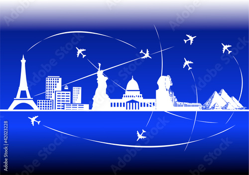 Illustration: tour du monde 10 tour du monde 10